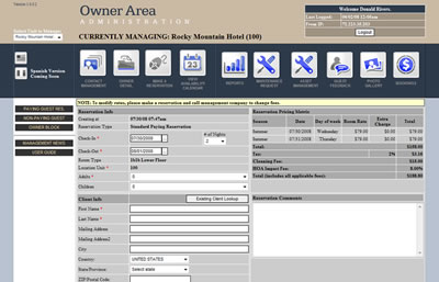 ResortPro Admin Area